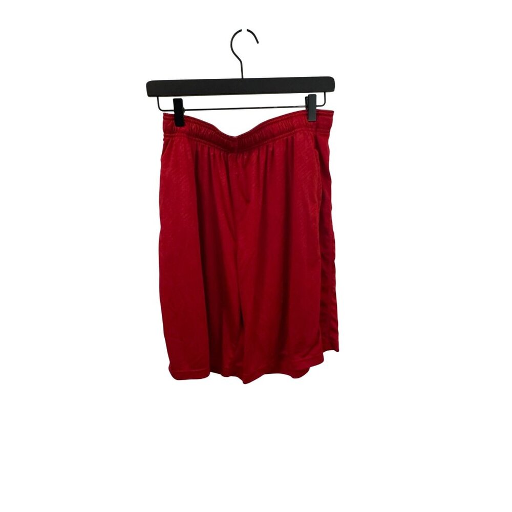 Nike Men's red dri fit shorts size large